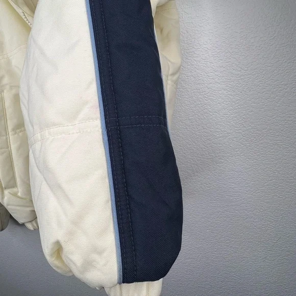 Kool! Italian Puffer Jacket White Milan Designer Winter Women’s Medium EUC - Picture 16 of 16